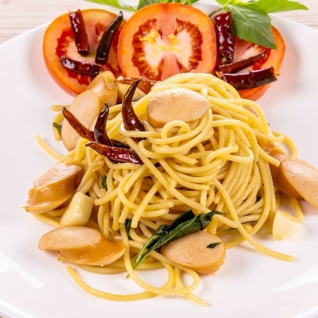 Tomatoes, basil, good olive oil